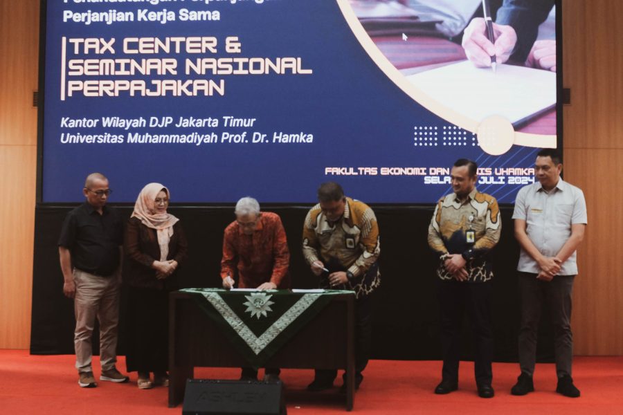 Kanwil DJP Jaktim dan Uhamka Perpanjang PKS “Tax&nbsp;Center”