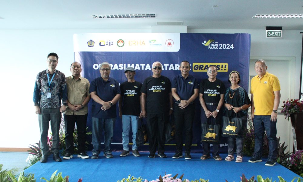 Peringati Hari Pajak, Kanwil DJP Jakbar Gelar Bakti Sosial Operasi Katarak&nbsp;Gratis