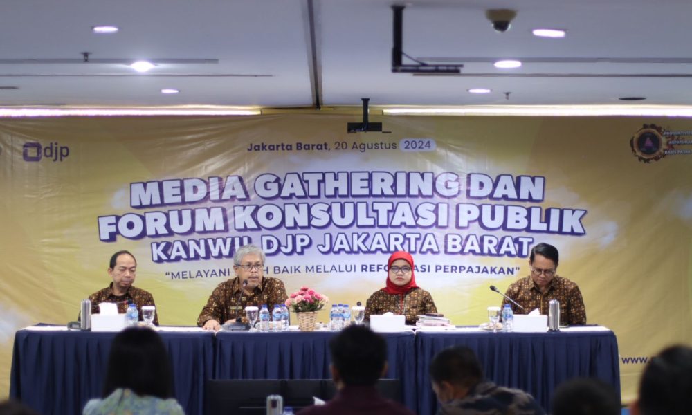 Kanwil DJP Jakbar Luncurkan Program PSA di Acara “Media&nbsp;Gathering”